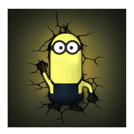 Minion Kevin 3D Deco Wall Light Extra Image 1
